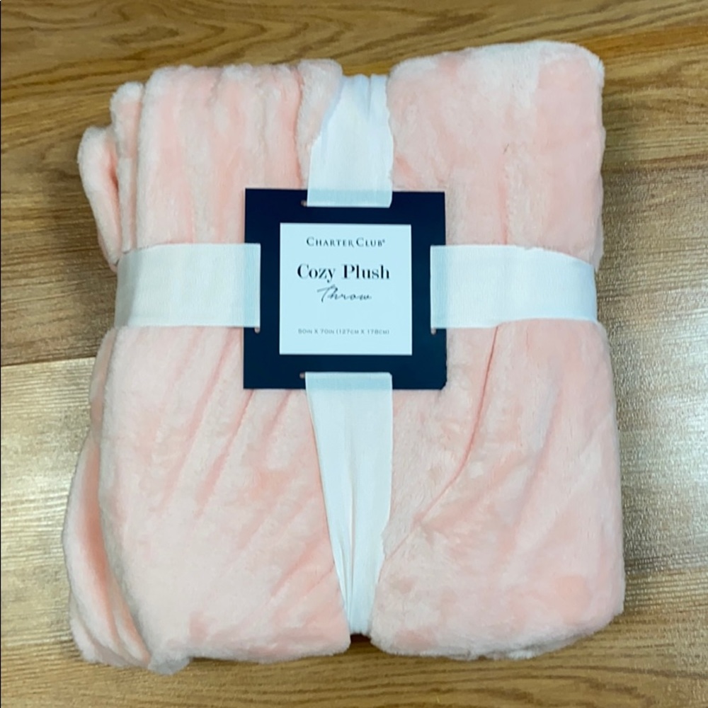 Charter Club cozy plush throw